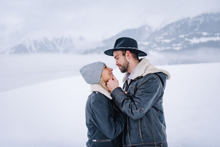 Winterhochzeit in Laax